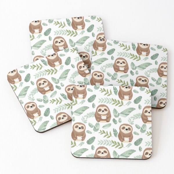 Item preview, Sloth And The Coffee designed and sold by Mindterest.