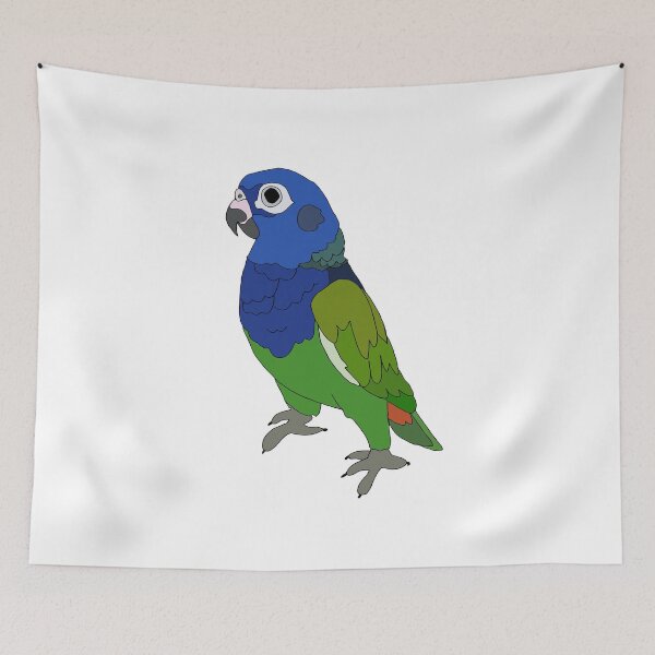 Item preview, Blue-Headed Pionus designed and sold by nolessjess.