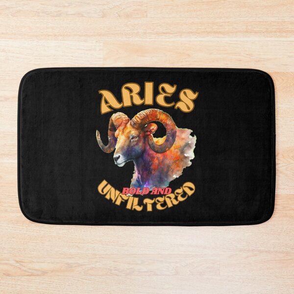 Item preview, Aries: Bold And Unfiltered. aries astrology designed and sold by ZodiacWonders.