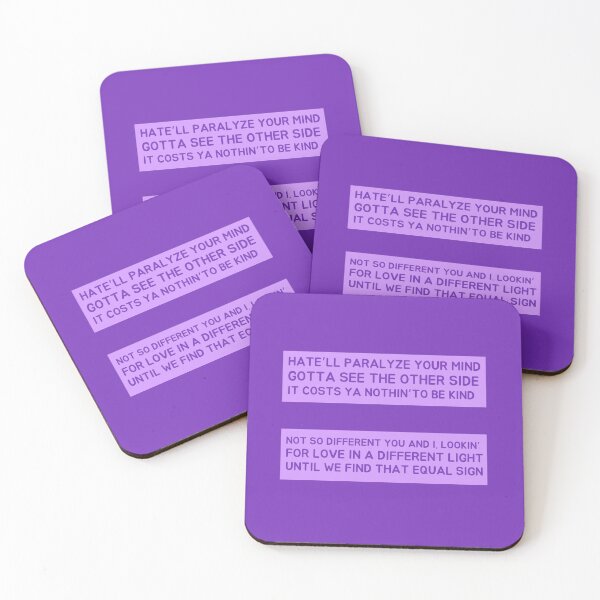 Item preview, Equal Sign Lyrics - j-hope of BTS - Jack in the Box  designed and sold by EspyDesignCo.