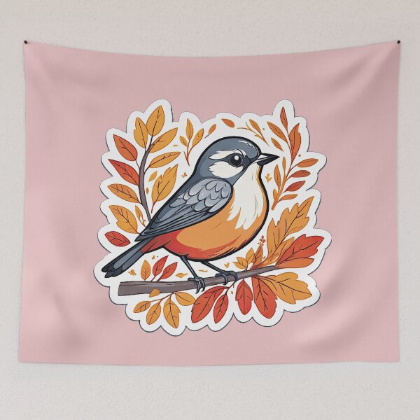 Item preview, Little Autumn Sparrow designed and sold by Bilisik.