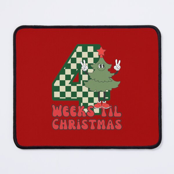 Item preview, Retro Christmas countdown | 4 weeks til Christmas | designed and sold by VieBelieve.