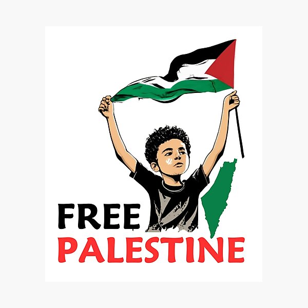 Item preview, Free Palestine  designed and sold by syedmaaz.