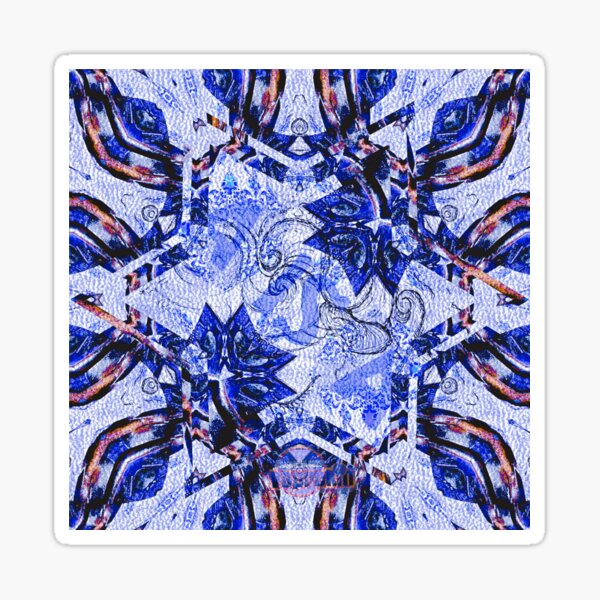 Aisa pattern Sticker
