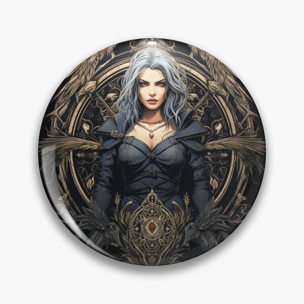 Artikelvorschau, Yennefer-Medaillon entworfen und verkauft von Hecate-Emporium.