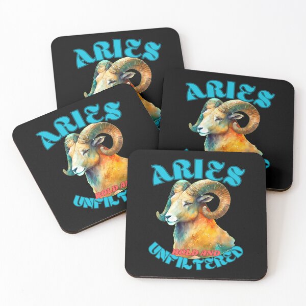Item preview, Aries: Bold And Unfiltered. aries season designed and sold by ZodiacWonders.