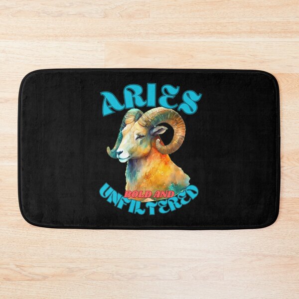 Item preview, Aries: Bold And Unfiltered. aries season designed and sold by ZodiacWonders.