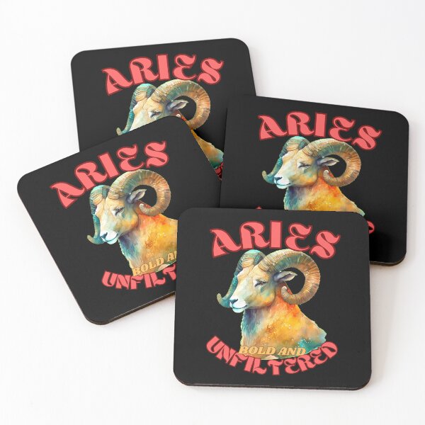 Item preview, Aries: Bold And Unfiltered. aries astrological sign designed and sold by ZodiacWonders.