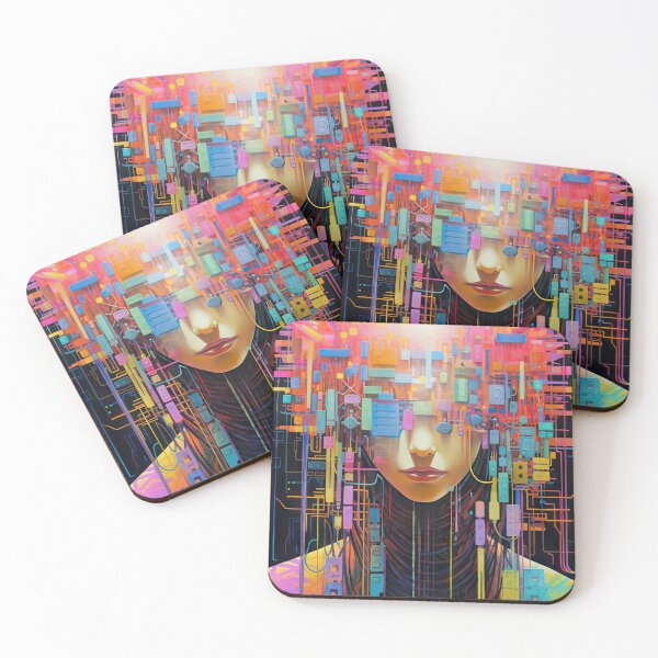Item preview, Dangerous Rogue AI - Cyberpunk Retro Anime Art designed and sold by AeonAcademy.