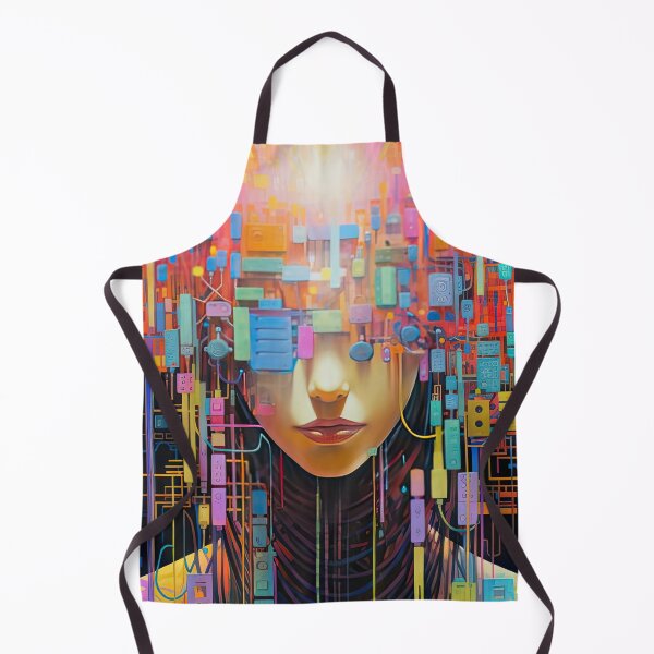 Item preview, Dangerous Rogue AI - Cyberpunk Retro Anime Art designed and sold by AeonAcademy.