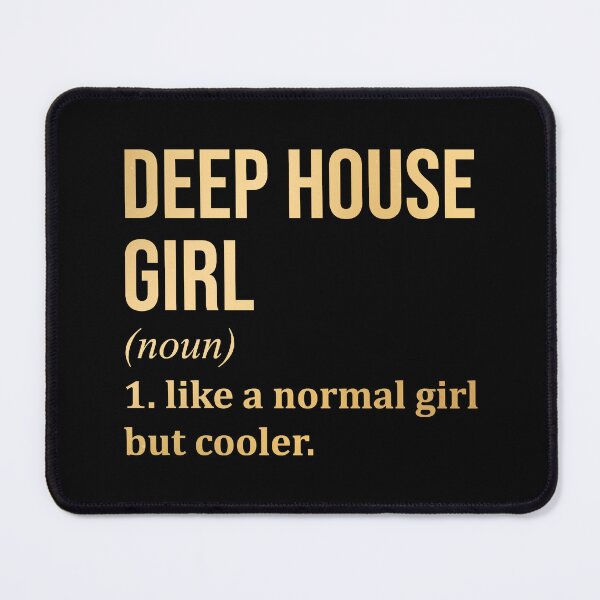 Item preview, Deep House Girl Definition Deep House in Gold designed and sold by XCIV.