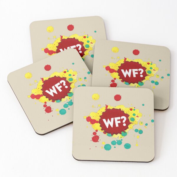 Item preview, The Why Files Paint Splatter Logo designed and sold by inb4.