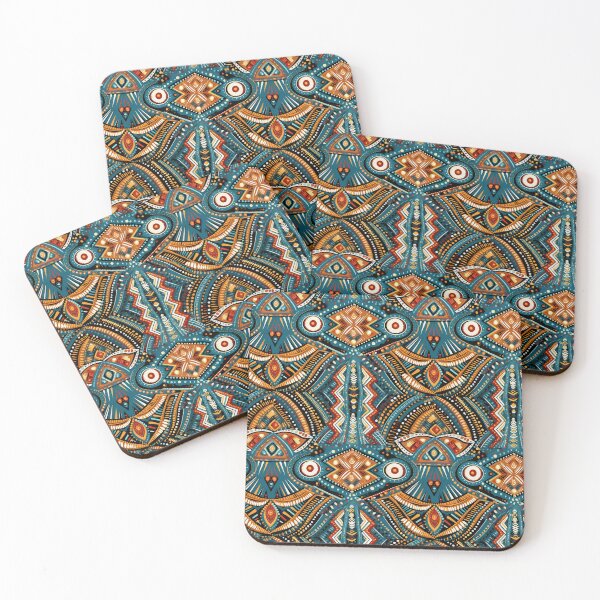 Item preview, Ethnic or Bohemian Seamless Patterns: Characteristics: Ethnic motifs, designed and sold by GTMOSHOP.