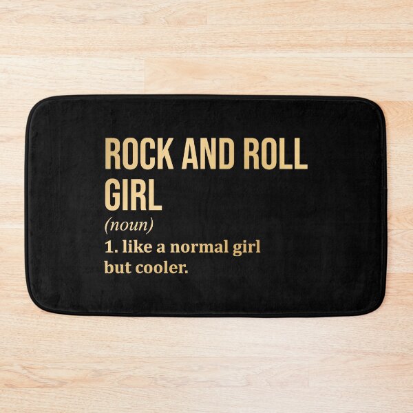 Item preview, Rock And Roll Girl Definition Rock And Roll in Gold designed and sold by XCIV.