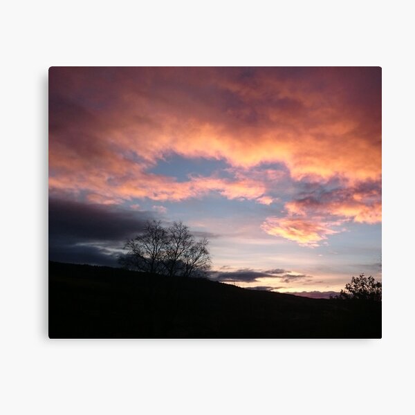 Colourful Sunset Canvas Print