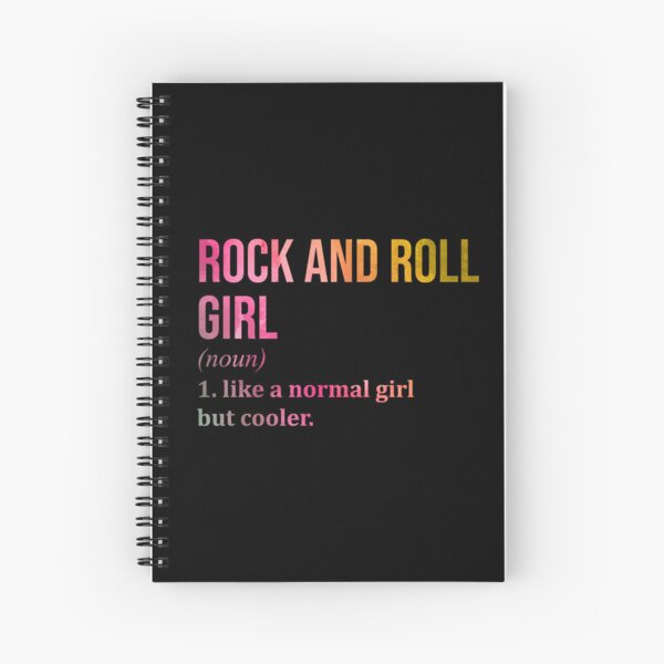 Item preview, Rock And Roll Girl Definition Rock And Roll in Watercolor designed and sold by XCIV.