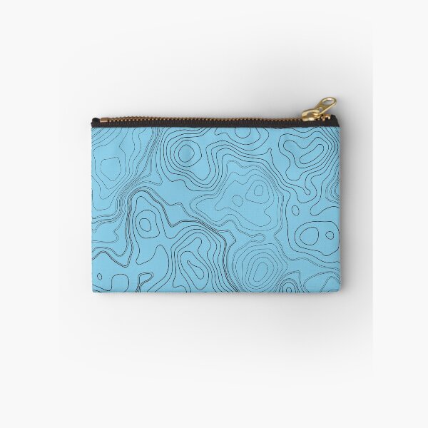 Item preview, Powder blue Topography Abstract Pattern. designed and sold by ARichArts.