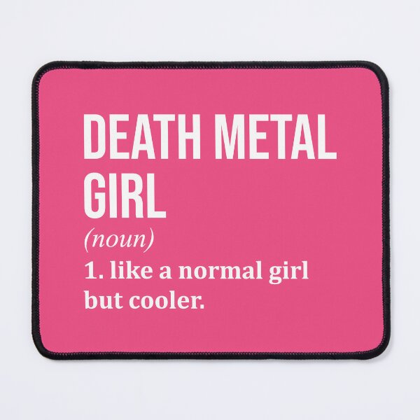 Item preview, Death Metal Girl Definition Death Metal for Women designed and sold by XCIV.