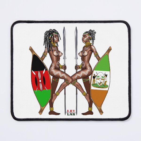 Item preview, African Warrioress; Kenya; Kakamega; designed and sold by Mona-Leilah.