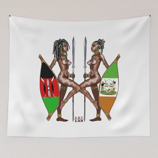 Item preview, African Warrioress; Kenya; Kakamega; designed and sold by Mona-Leilah.