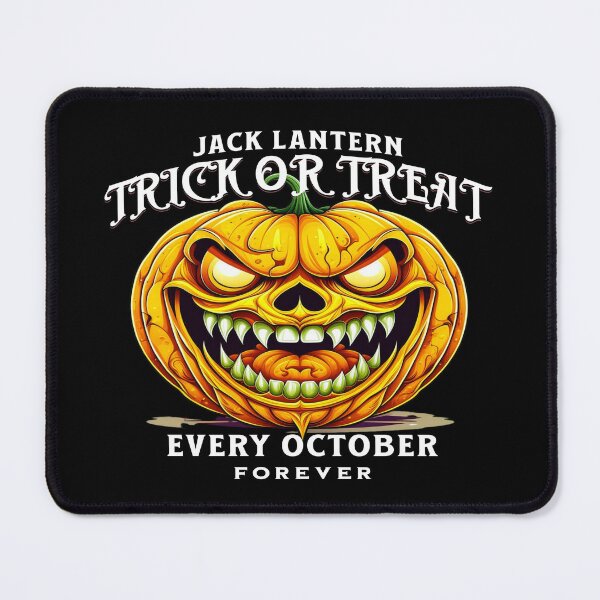 Item preview, Jack Lantern Halloween Trick or Treat Every October Forever designed and sold by AbstraktTheArt.