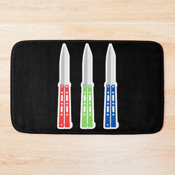 Item preview, RGB Butterfly knifes designed and sold by FunkyMelon.