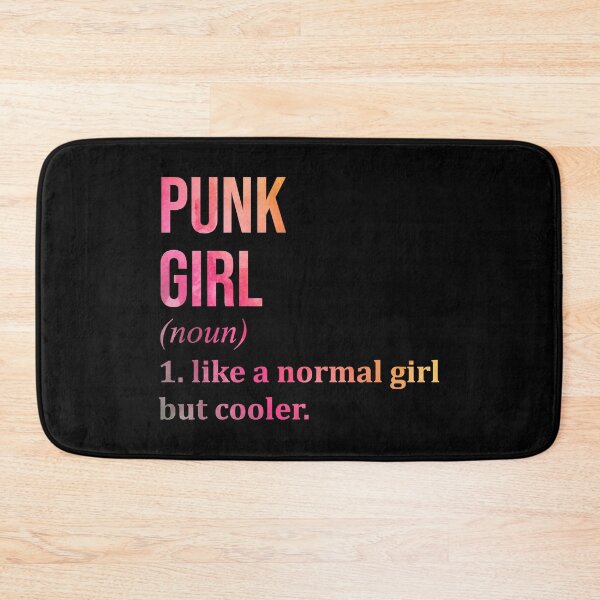Item preview, Punk Girl Definition Punk in Watercolor designed and sold by XCIV.