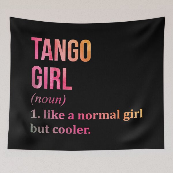 Item preview, Tango Girl Definition Tango in Watercolor designed and sold by XCIV.