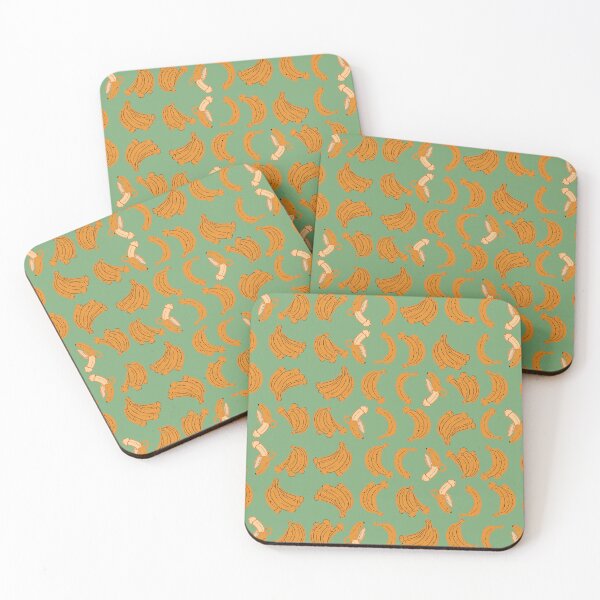 Item preview, BANANA PENIS FUNNY NAUGHTY PATTERN RETRO GREEN designed and sold by aydapadi.