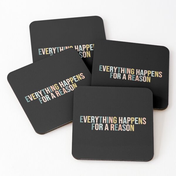 Item preview, everything happens for a reason designed and sold by MOONINSPIRATION.