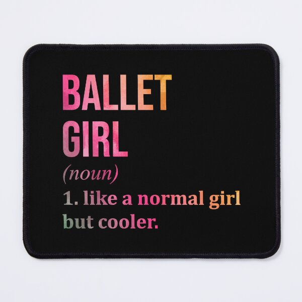 Item preview, Ballet Girl Definition Ballet in Watercolor designed and sold by XCIV.