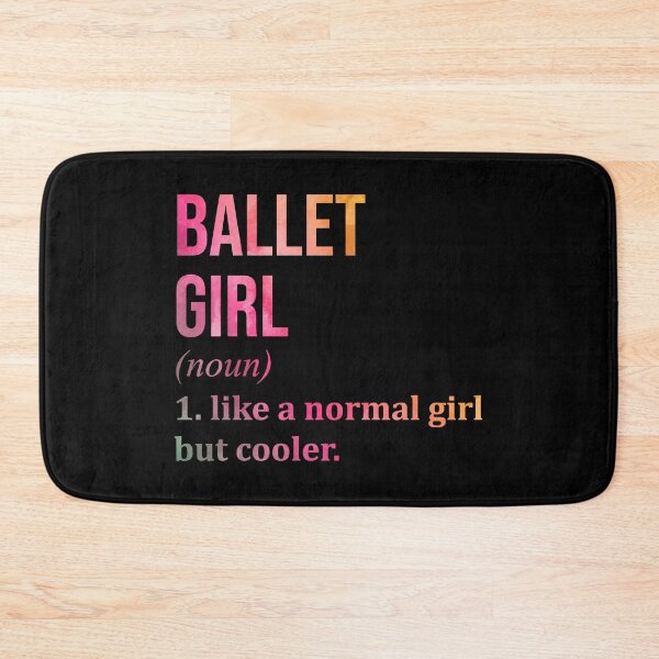 Item preview, Ballet Girl Definition Ballet in Watercolor designed and sold by XCIV.