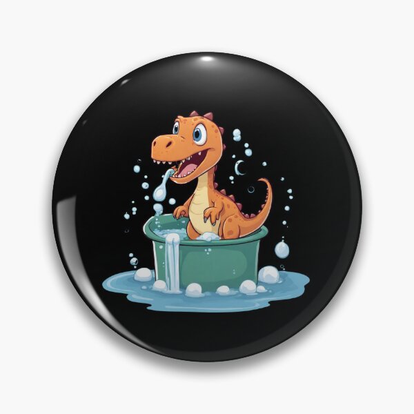 Item preview, Dinosaur Bathing designed and sold by YuyuPicafresa.