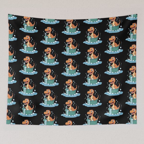 Item preview, Dinosaur Bathing designed and sold by YuyuPicafresa.