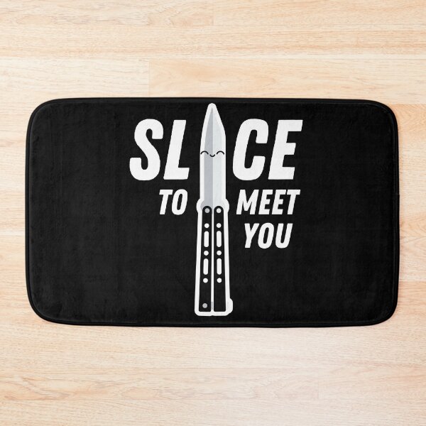 Item preview, Slice to meet you, butterfly knife designed and sold by FunkyMelon.