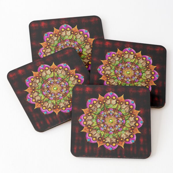 Aperçu de l'œuvre Mandala 05 mini créée et vendue par extramuros-cf.