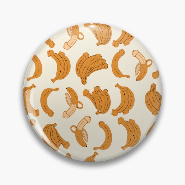 Item preview, BANANA PENIS FUNNY NAUGHTY PATTERN RETRO LIGHT designed and sold by aydapadi.