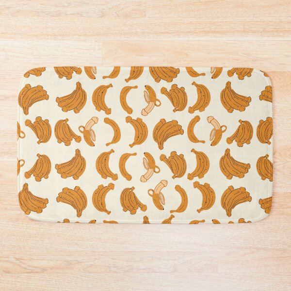 Item preview, BANANA PENIS FUNNY NAUGHTY PATTERN RETRO LIGHT designed and sold by aydapadi.
