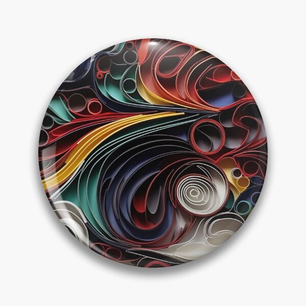 Item preview, Retro design that is reminiscent of pop art motifs made of fabric, wool and felt designed and sold by Pflugart.