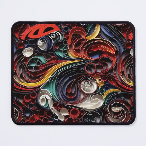 Item preview, Retro design that is reminiscent of pop art motifs made of fabric, wool and felt designed and sold by Pflugart.