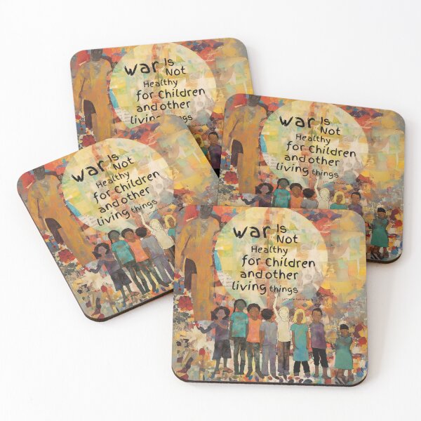 Item preview, War is Not Healthy For Children and Other Living Things designed and sold by AwakenedSoul.