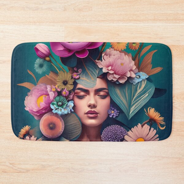 Item preview, Beautiful girl and flower designed and sold by Windness Zao.