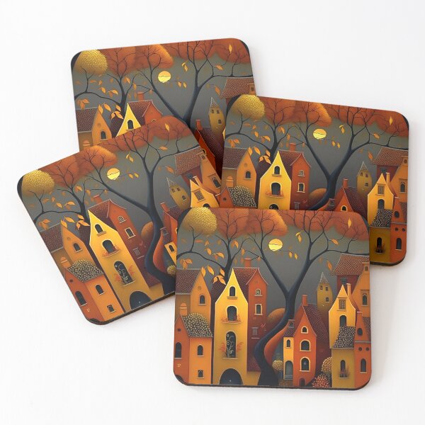 Item preview, The Town Where Leaves Tell Tales designed and sold by DigitalDoodleDK.