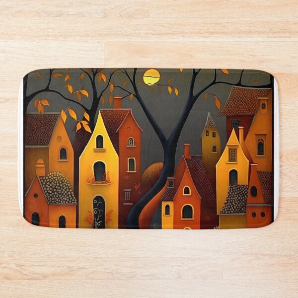 Item preview, The Town Where Leaves Tell Tales designed and sold by DigitalDoodleDK.