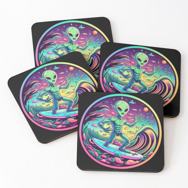 Item preview, Alien in space  designed and sold by TrendyPalette.