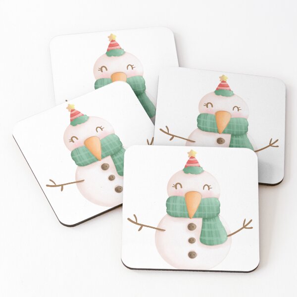 Item preview, Snowman Christmas watercolor  designed and sold by Jenjane99.
