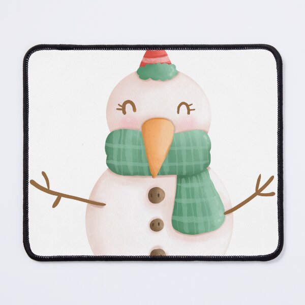 Item preview, Snowman Christmas watercolor  designed and sold by Jenjane99.