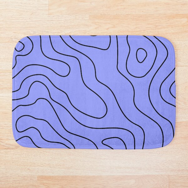 Item preview, Periwinkle Topography Abstract Pattern. designed and sold by ARichArts.