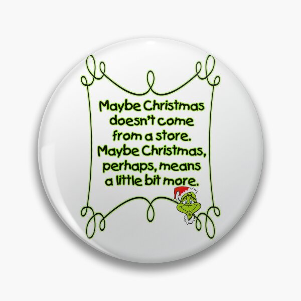 Item preview, May be christmas doesnt come from a store designed and sold by CharlaMorel.