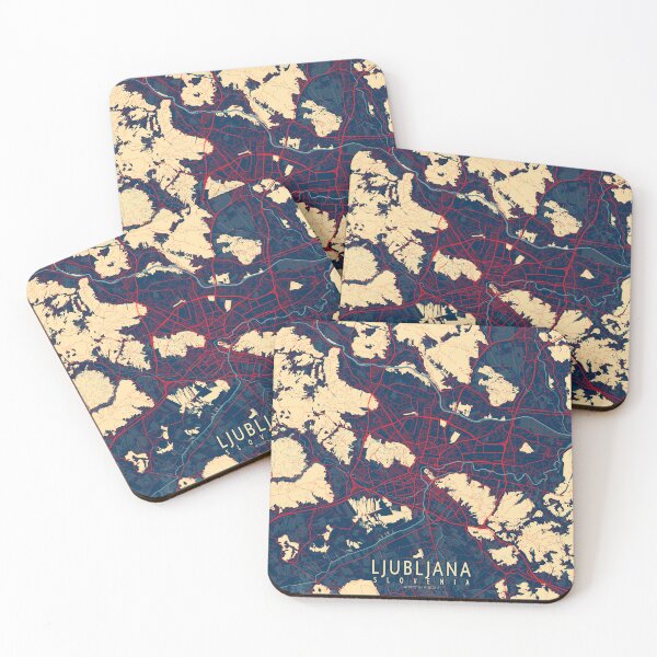 Item preview, Ljubljana City Map of Slovenia - Hope designed and sold by deMAP.